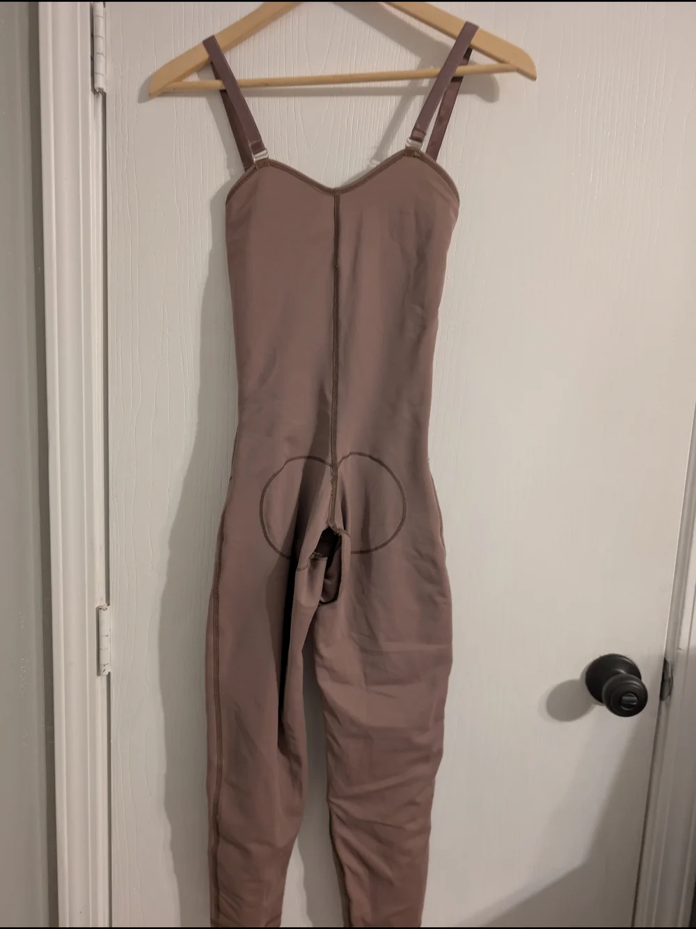 Supportive Shaper Jumpsuit in Mauve